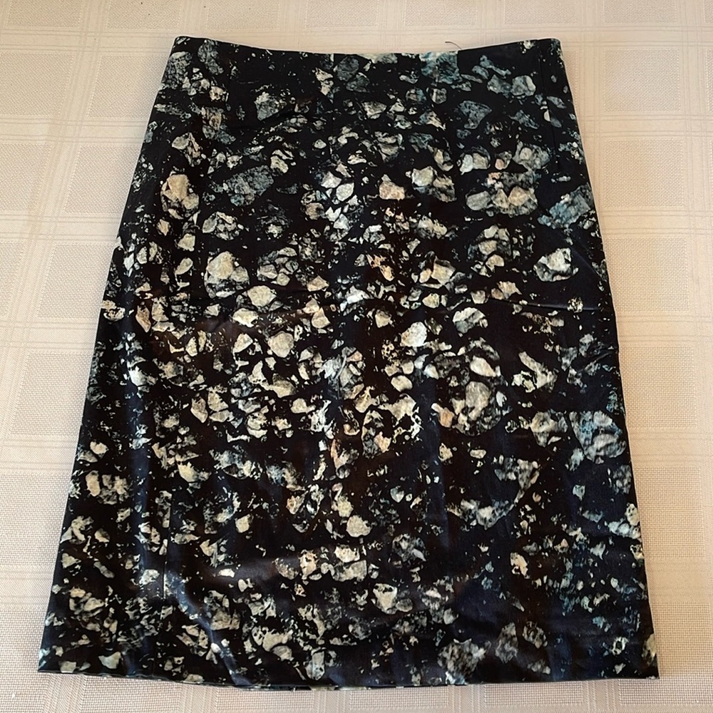 BN, unworn, Tristan flowered, satin skirt. Size 10